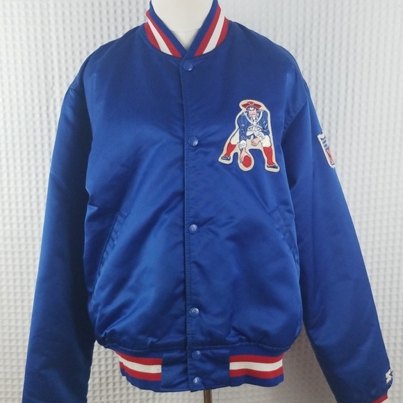 STARTER | Jackets & Coats | Vintage Satin New England Patriots Bomber Jacket | Poshmark